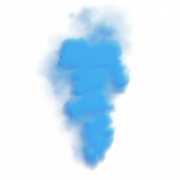 Blue Smoke Abstract PNG Mga Larawan