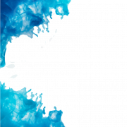 Blue Smoke Effect PNG Cutout