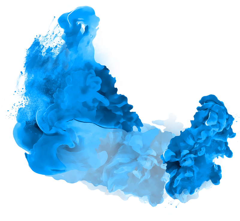 Blue Smoke Effect PNG Images