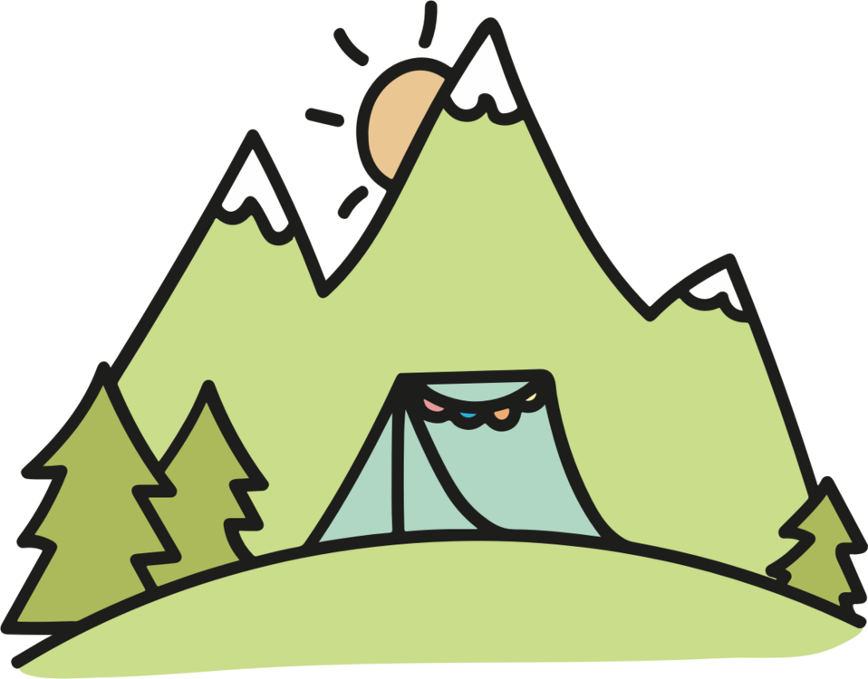 Campingplatz -PNG -Datei