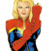 Captain Marvel PNG Image gratuite