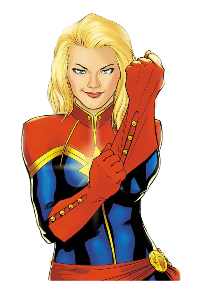 Captain Marvel PNG kostenloses Bild