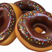 Schokoladen -Donut -PNG -Datei
