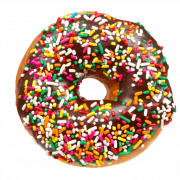 Schokoladen -Donut -PNG -Bild