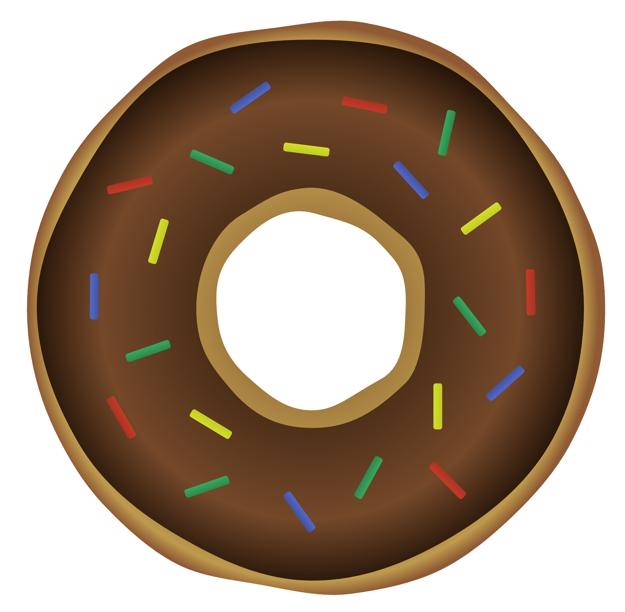 Chocolate Donut PNG Pic
