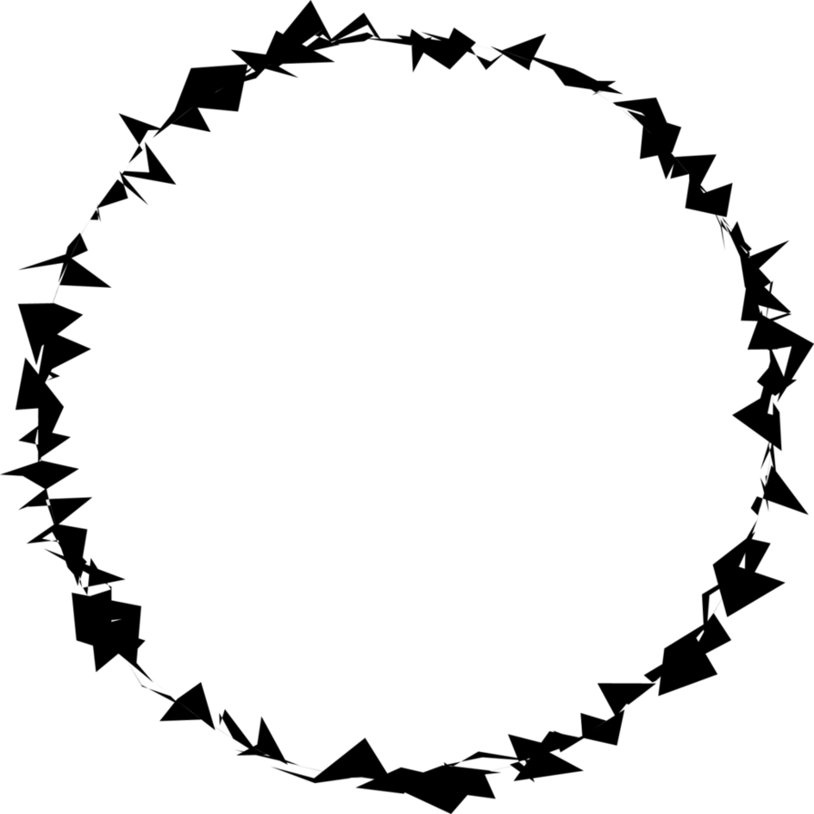 Circle Frame PNG Image File