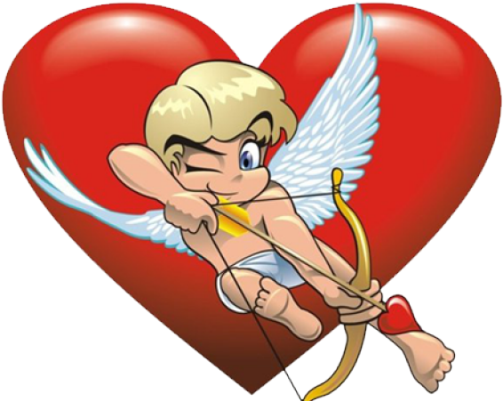 Cupid -engel PNG -uitsparing