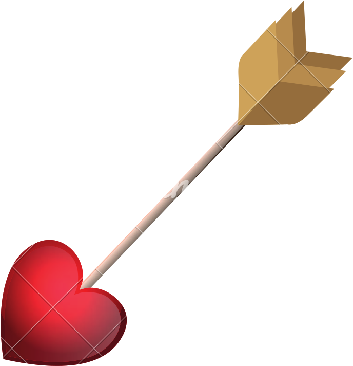 Cupid Arrow Love PNG Pic