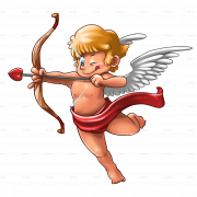 Cupid Arrow PNG Cutout