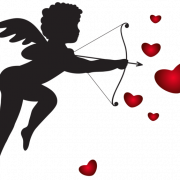 Cupid Arrow Valentine PNG Images