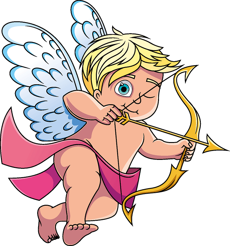 Cupid png gratis afbeelding