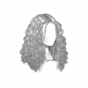 Curly Hair Girl PNG Pic