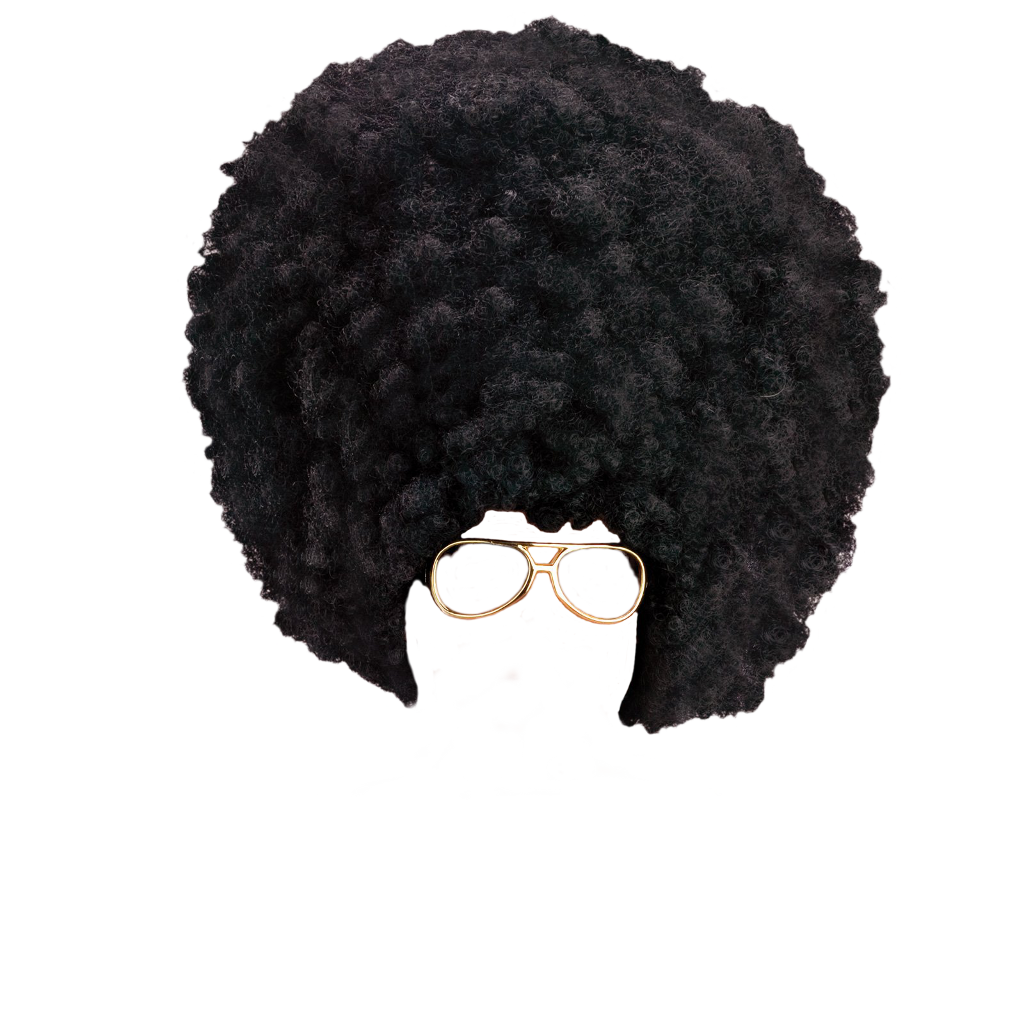 Curly Hair Model PNG Pic