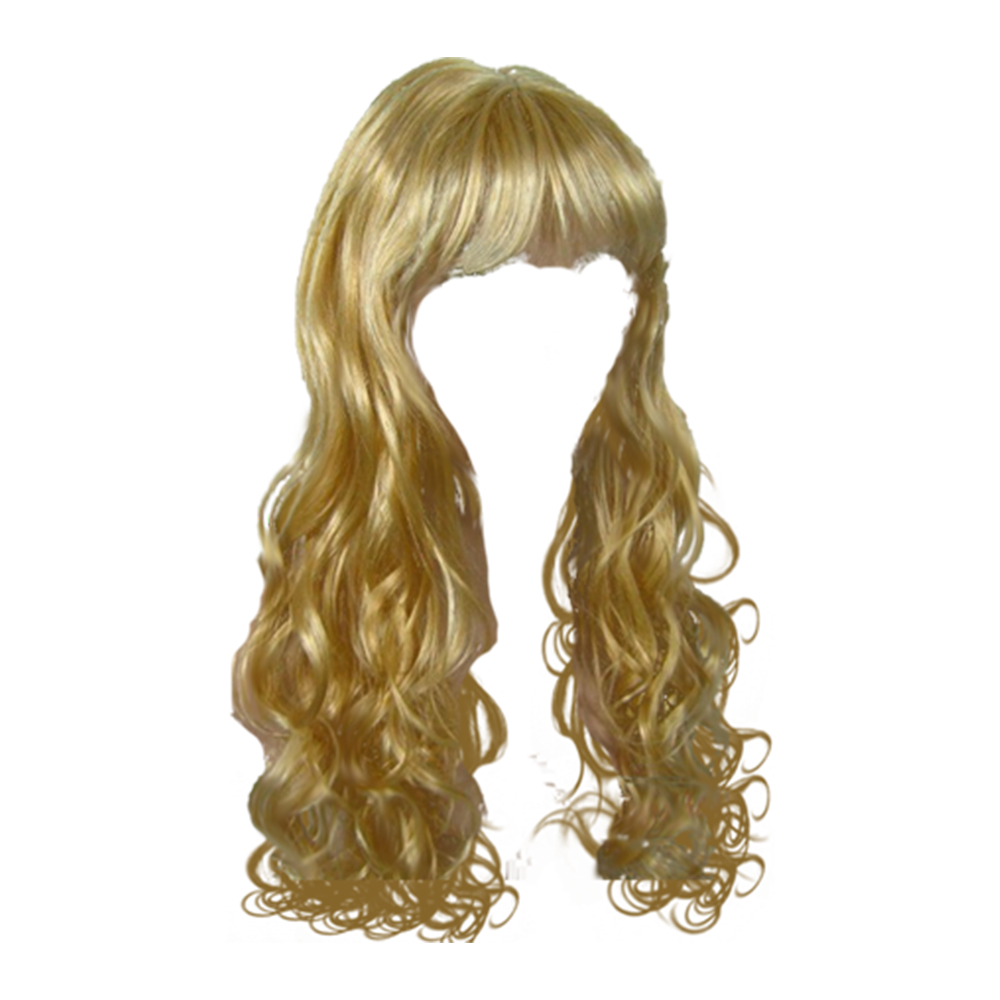 Curly Hair PNG Cutout