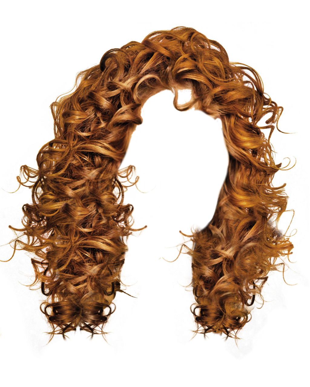 Curly Hair PNG Free Image