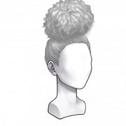 Curly Hair PNG Picture