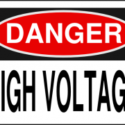 Danger High Voltage Sign PNG Picture