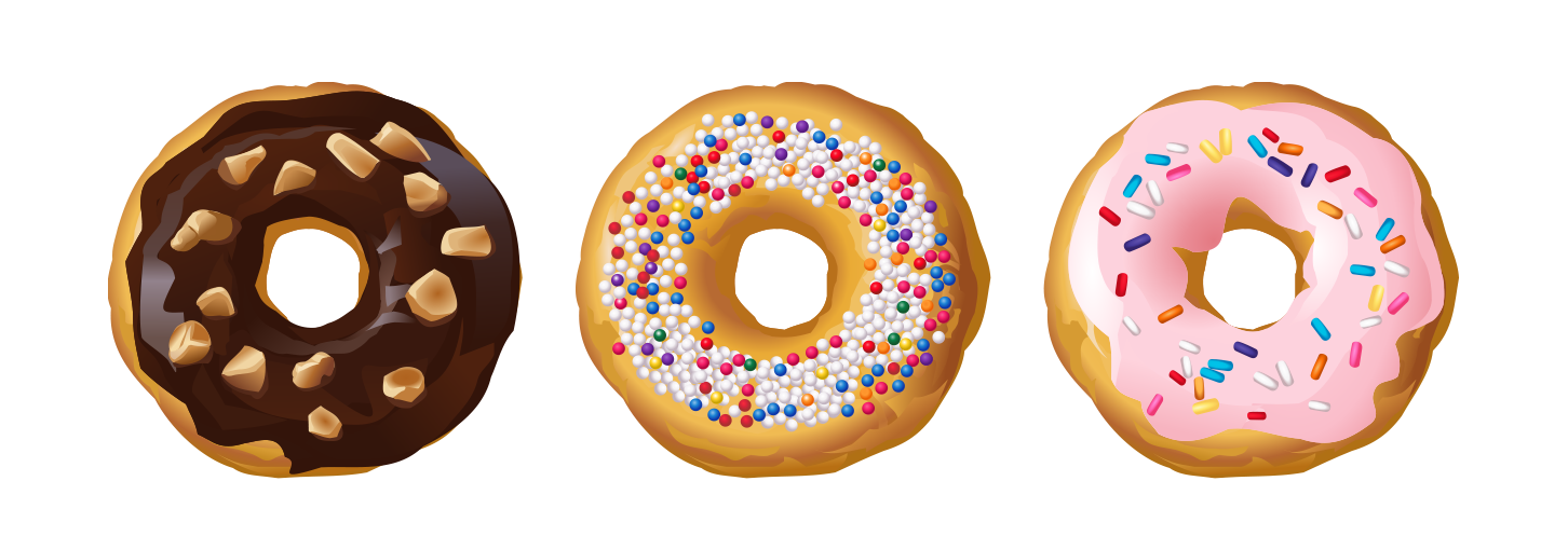Donut PNG -Datei