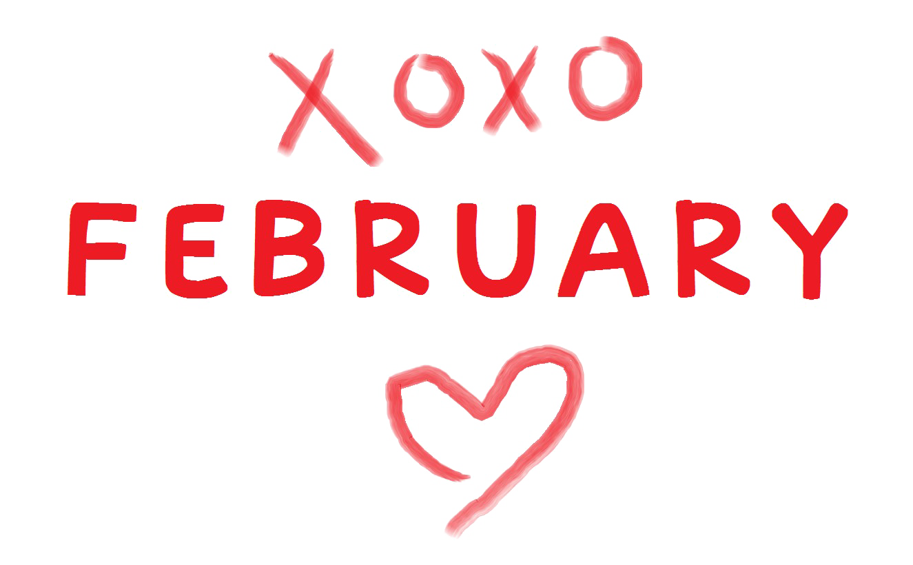 February Vector PNG Photo
