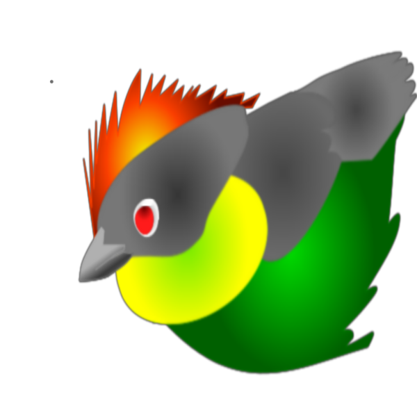 Finch Graphic PNG Clipart