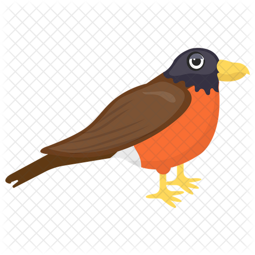 Finch Graphic PNG HD Image