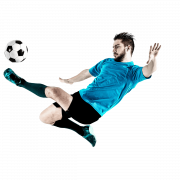 Voetballer PNG Cutout