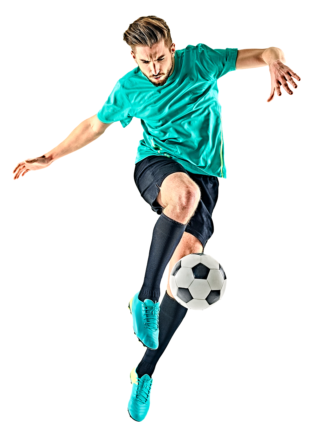 Footballer Player PNG HD Image