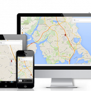 GPS Tracking System PNG Pic