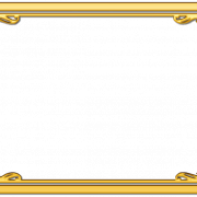 Golden frame PNG -bestand