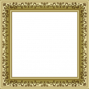 Gouden frame PNG -fotos