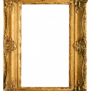 Golden Frame PNG Picture