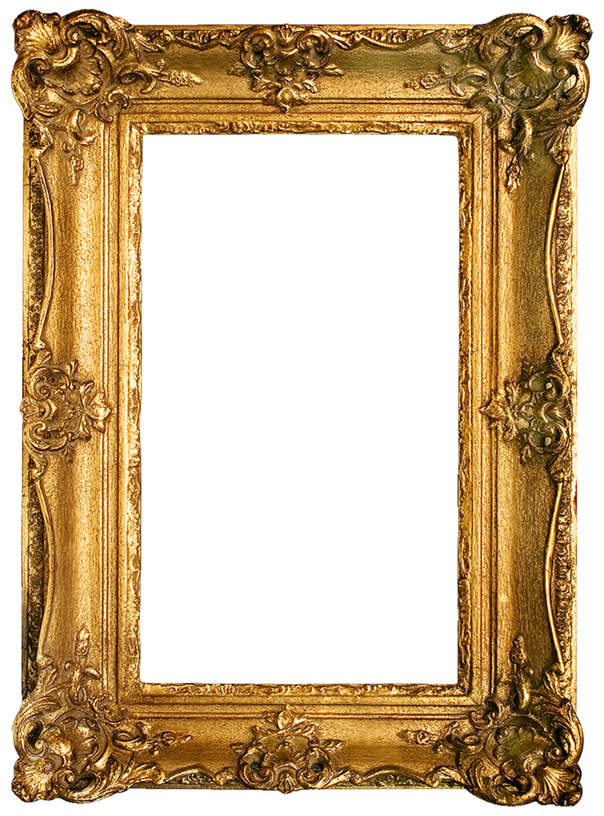 Golden Frame PNG Picture