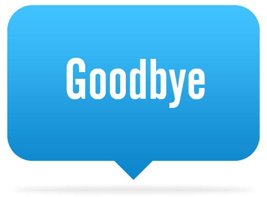 Goodbye PNG Images HD