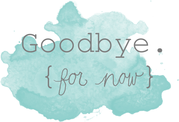Goodbye PNG Picture