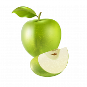 Зеленое яблоко PNG фото