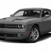 Gray Dodge Challenger PNG