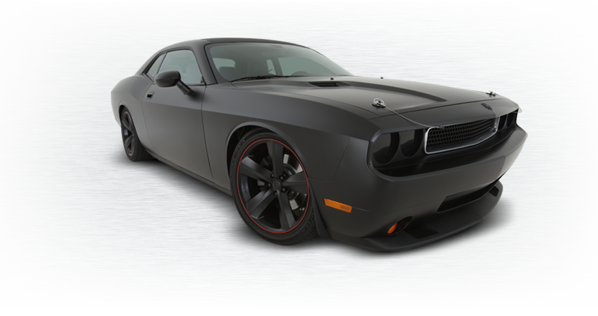 Grey Dodge Challenger PNG Pic