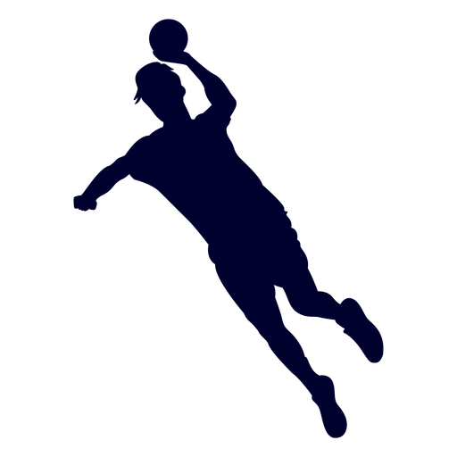 Handball Player PNG File