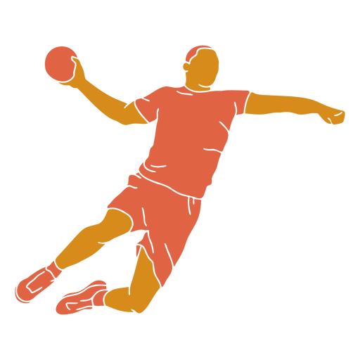 Joueur de handball PNG Photo