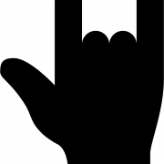 Heavy Metal Hand PNG File