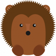 Hedgehog Vector PNG Clipart