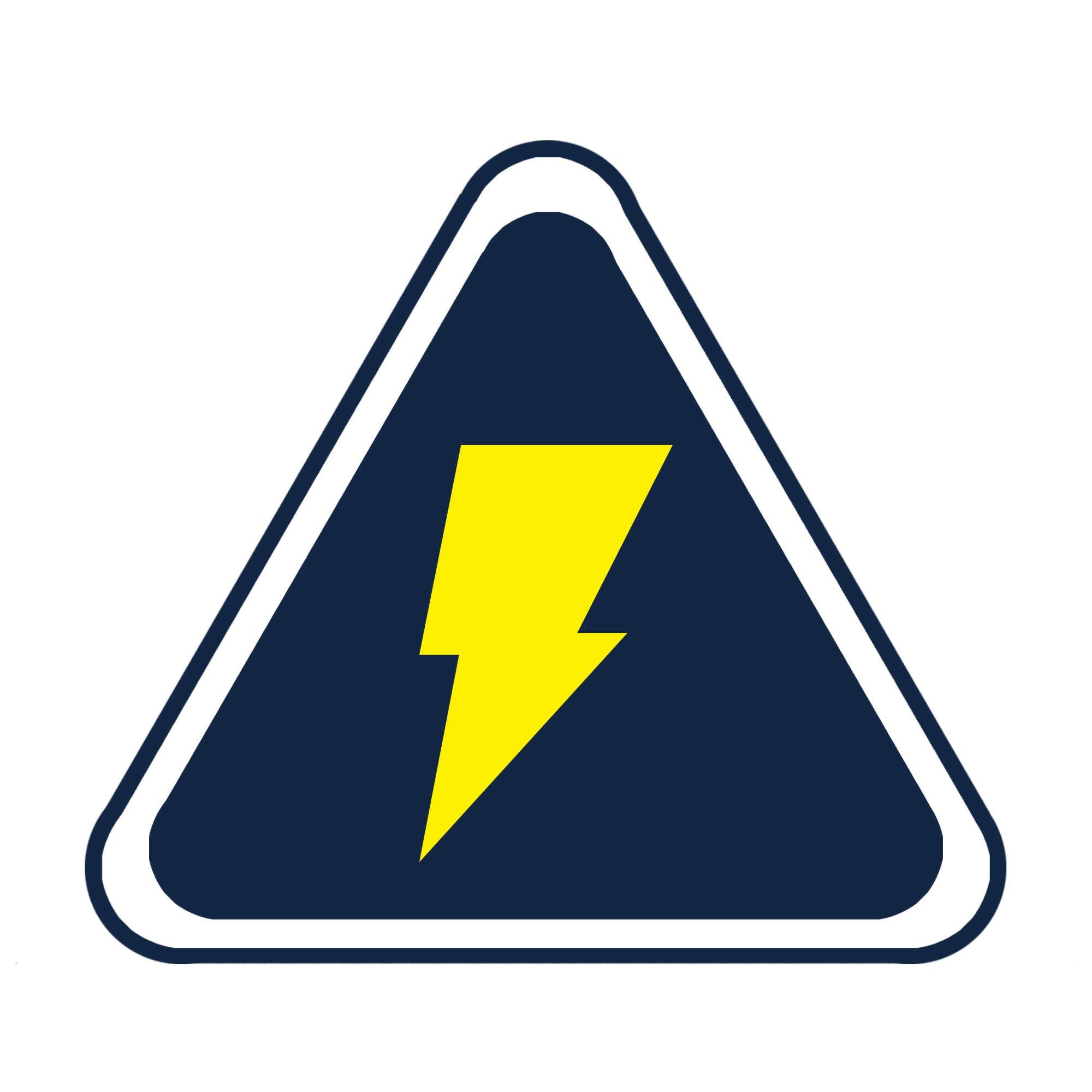 High Voltage Sign PNG Clipart