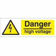 High Voltage Sign PNG Image HD