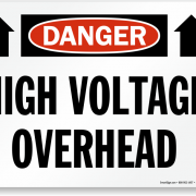 High Voltage Sign PNG Images