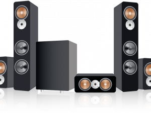 Home Theater System Background PNG