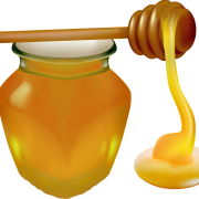 العسل شفاف