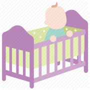 Infant Bed Crib PNG