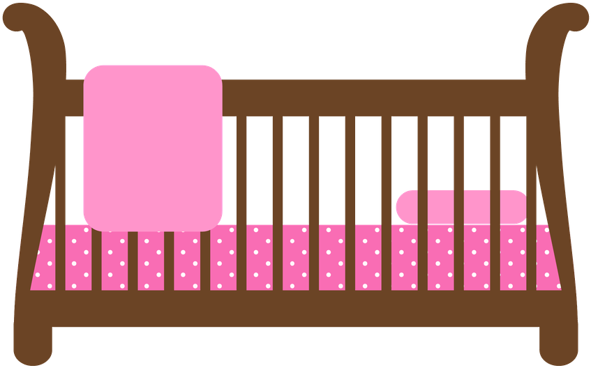 Infant Bed Crib PNG Pic