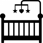 Infant Bed Crib PNG Picture