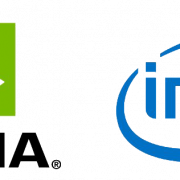 Logo Intel transparent
